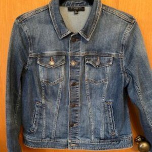 TALBOTS DENIM JACKET - PETITE MEDIUM